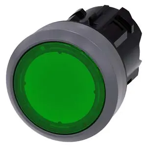 [2306/106] PULSADOR LUMINOSO VERDE